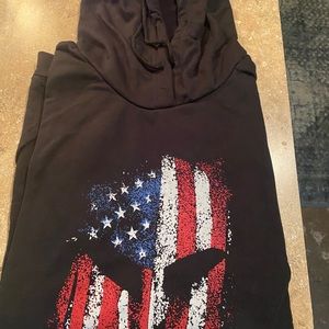 HOODIE PURGE LARGE ADULT SUPER TOUGH LOOKING NEW !
